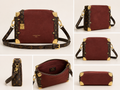 Vintage Trunk Inspired Crossbody Bag
