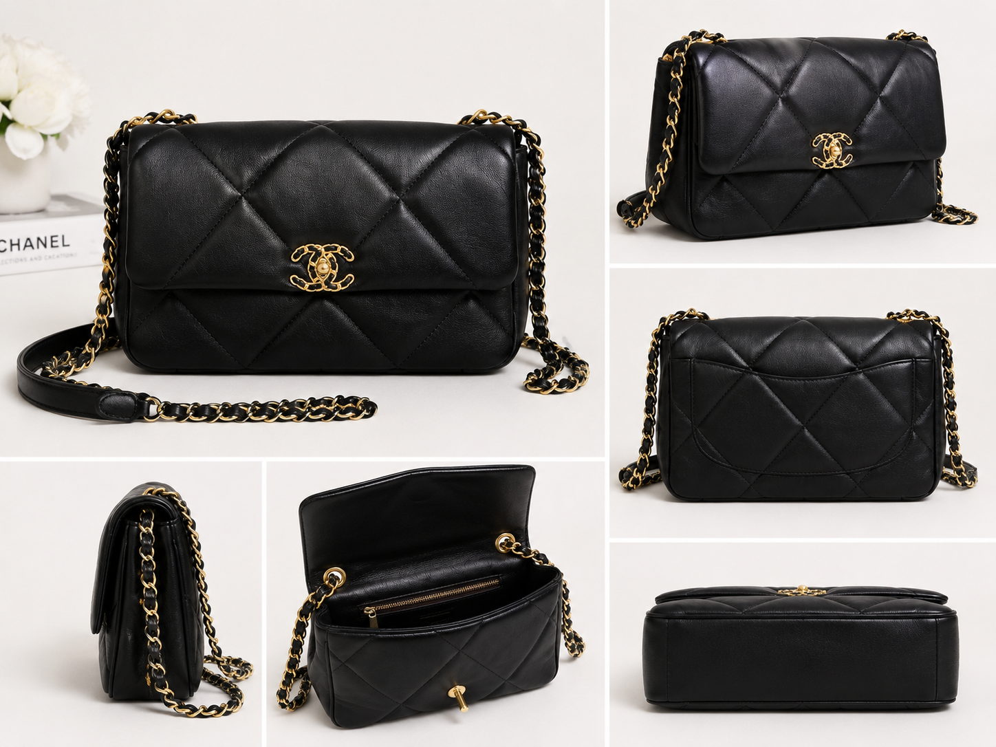 Classic Quilted Chain Shoulder Bag