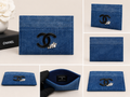 Denim Luxe Card Holder